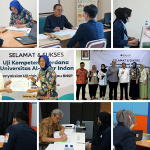 LSP Universitas Al-Azhar Indonesia Gelar Uji Kompetensi Perdana